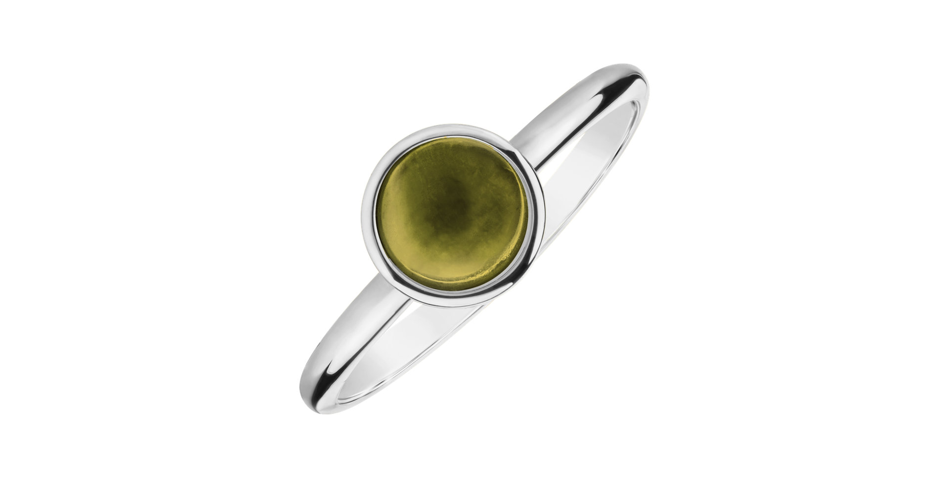 Prsteň s prehnitom Bonbon