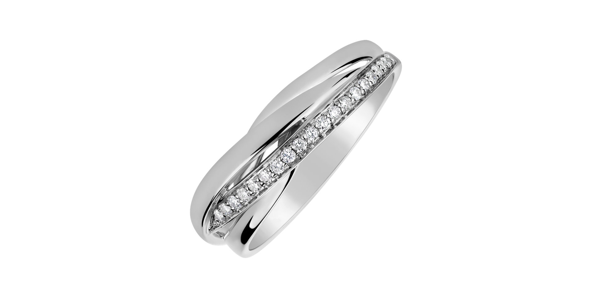 Prsteň s diamantmi Dream Message