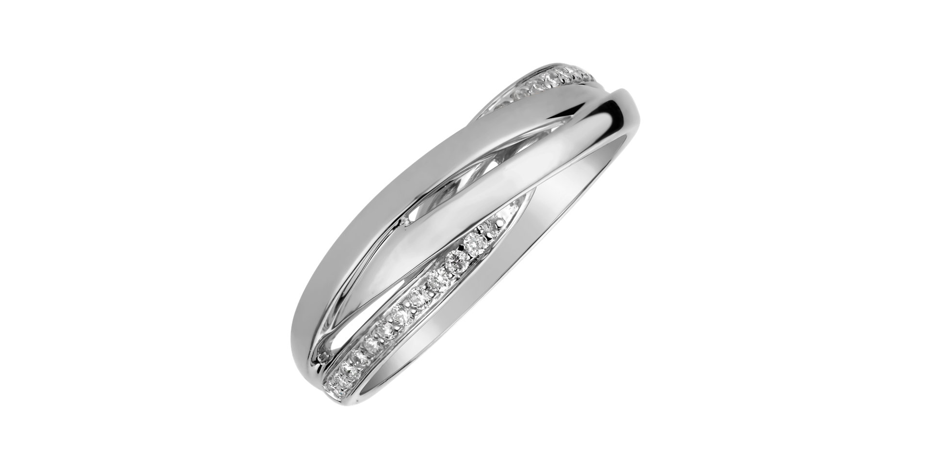 Prsteň s diamantmi Dream Message