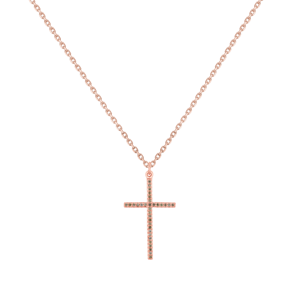 Náhrdelník s diamantmi Nobility Cross