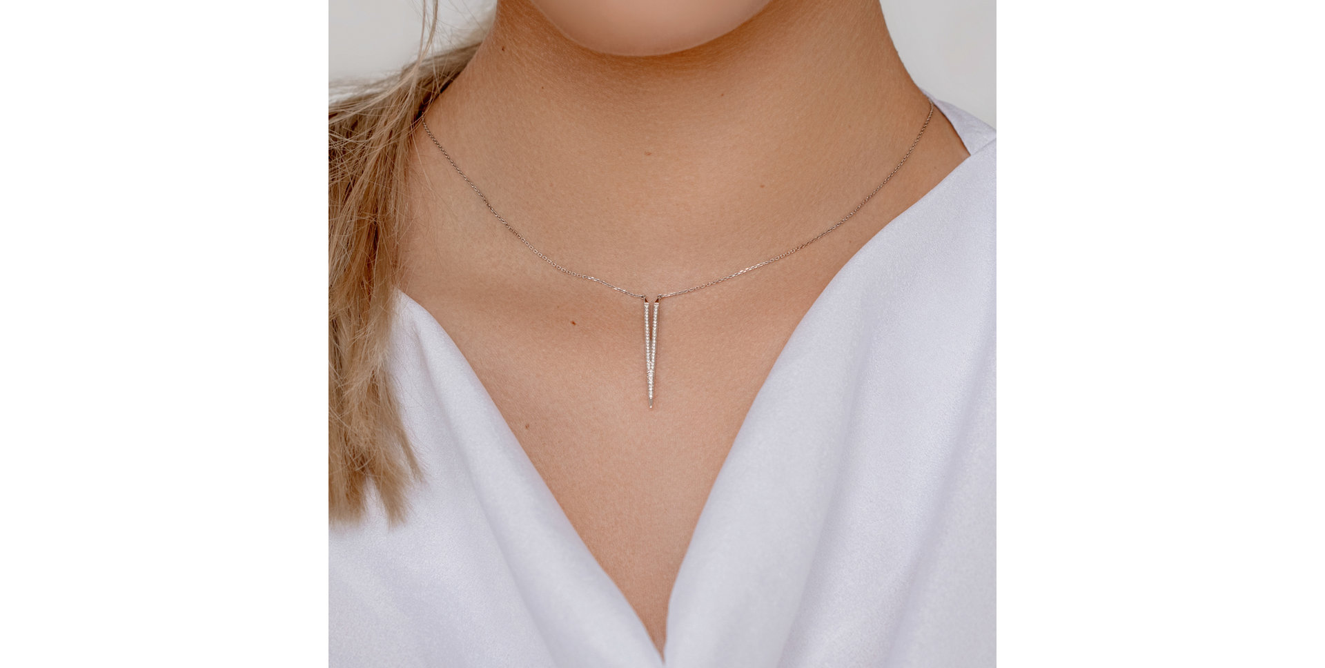 Náhrdelník s diamantmi Shiny Victory