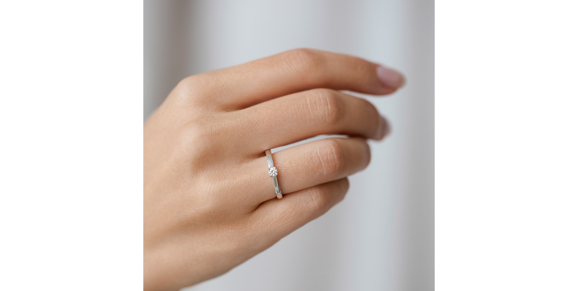 Prsteň s diamantom Spark of Love