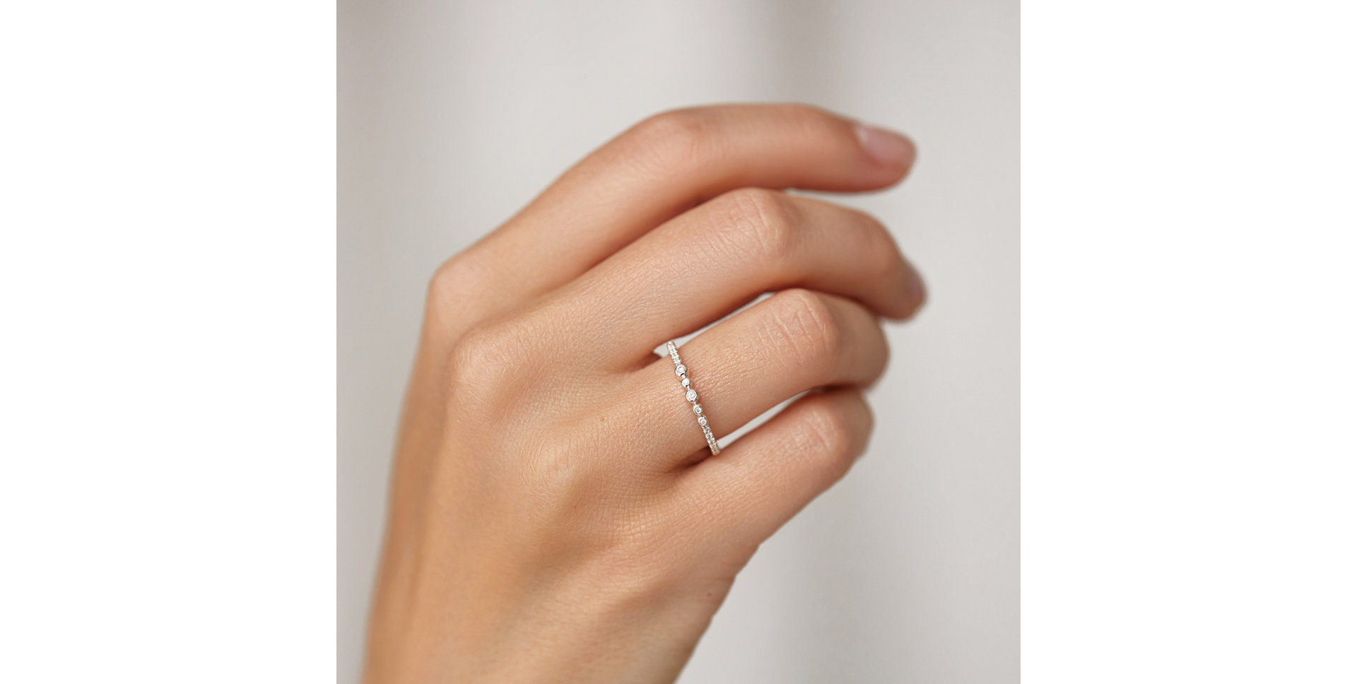 Prsteň s diamantmi Galaxy Princess