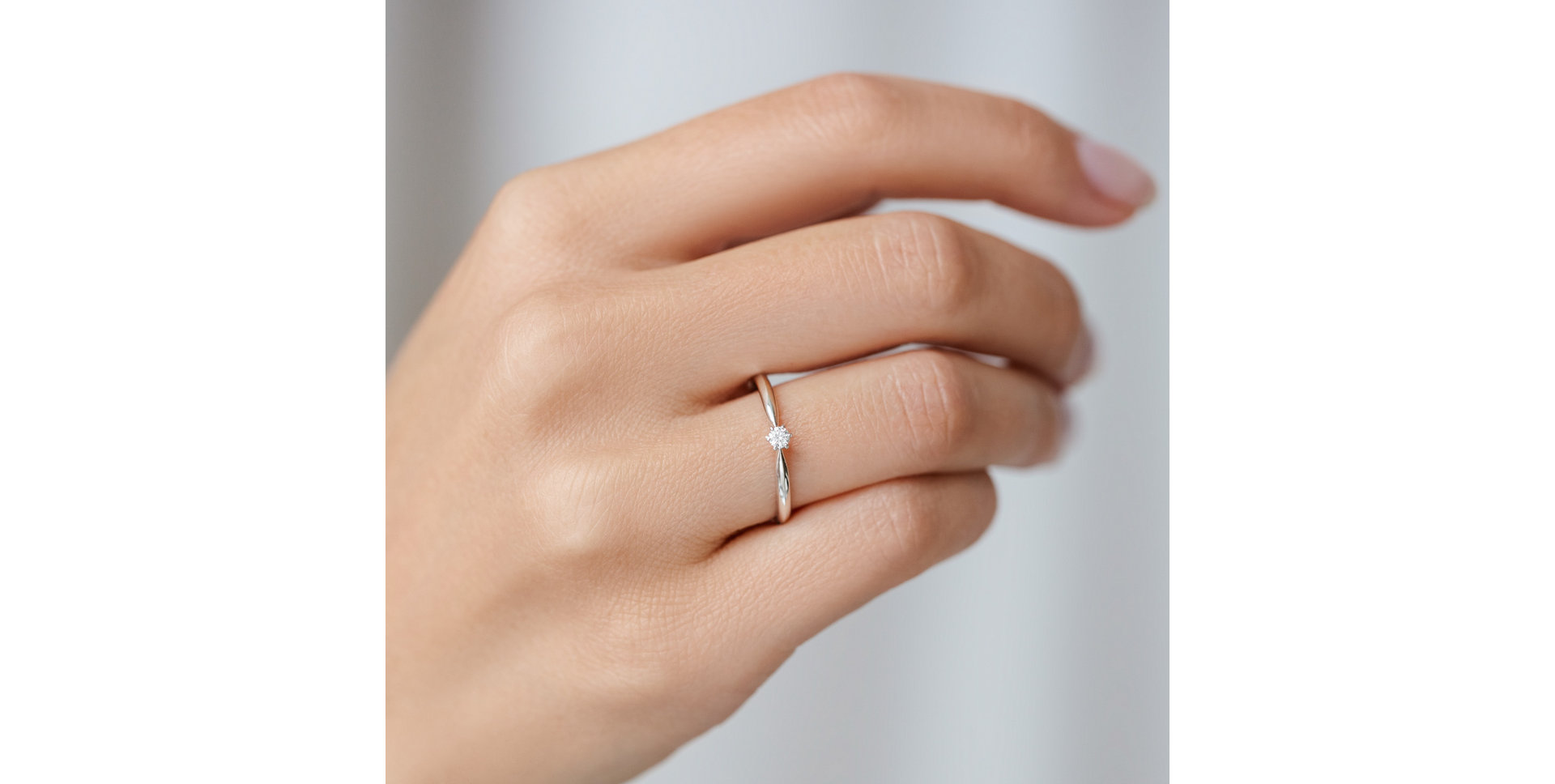 Prsteň s diamantom Eternal Joy