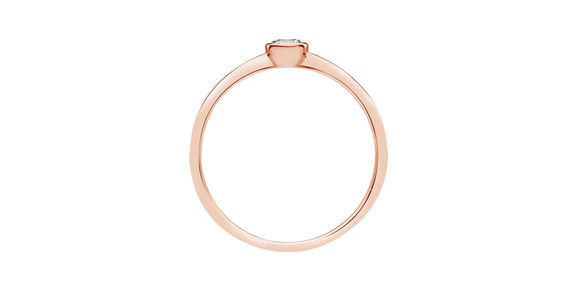 Prsteň s diamantom Seductive Glow